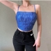 12Sexy Summer Ruched Camisole Tank Tops