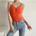 11Sexy Twist Knot Backless Cropped Tank Top