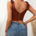 8Sexy V Neck Irregular Tank Top For Women