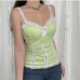 3Sexy V Neck  Lace Patchwork Women Camisole