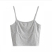 10Simple Design Spaghetti Strap Crop Tank Top