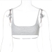 9Sports Running Gym Cami Solid Cropped Tank Tops 