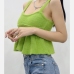 22Summer Ruffles U Neck Women Tank Top