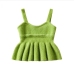 32Summer Ruffles U Neck Women Tank Top