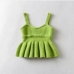 1Summer Ruffles U Neck Women Tank Top