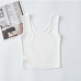 12Summer Simple Square Neck Basic Tank Top