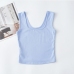 7Summer Simple Square Neck Basic Tank Top