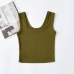 9Summer Simple Square Neck Basic Tank Top