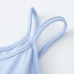 13Summer Solid Camisole Tops With Breast Pad