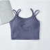 9Summer Solid Camisole Tops With Breast Pad