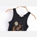 6Tigers Printed Crew Neck Tank Top