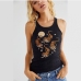 1Tigers Printed Crew Neck Tank Top