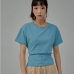 9  Fashion Cross Belt Backless Short Sleeve Top