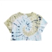 8  Fashion Tie-Dyed Short Sleeve Crop T Shirt