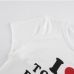 12 Letter Printed Short Sleeve Cropped Tee Shirts