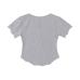 5Casual Letter Embroidery Summer Short Sleeve T Shirts