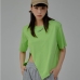 1Fashion Loose Irregular Short Sleeve T Shirt