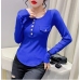 13Korean Style Casual Long Sleeve T Shirts For Women