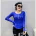 16Korean Style Casual Long Sleeve T Shirts For Women