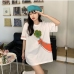 13Loose Fitting Cotton Short Sleeve T-Shirt Women