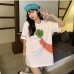 11Loose Fitting Cotton Short Sleeve T-Shirt Women