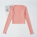 13Solid Color Slim Long Sleeve Tees For Women