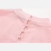 8Spring Fashion Pink Lantern Sleeve Top