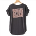 6Street Back Letter Short Sleeve Pullover Tee