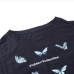 8Street Butterfly Print Drawstring Cropped T Shirt