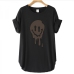 11Street Style Smile Printed Short Sleeve T Shirt