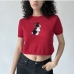 10Summer Rabbit Jacquard Crew Neck Knitting T Shirt