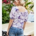 11Summer Sweet Loose Short Sleeve Top