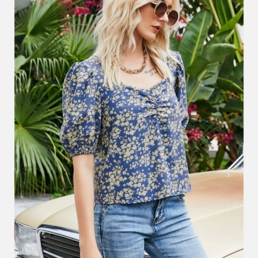 Summer Sweet Loose Short Sleeve Top