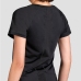 8V Neck Solid Short Sleeve Ladies T Shirts