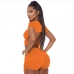 13 Sexy Backless Pure Color Suit For Women