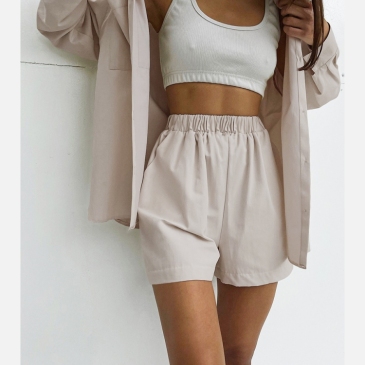 Casual Loose Long Sleeve 2 Piece Outfits
