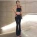 5Chic Hollow Out Halter Top With Long Pants 