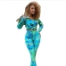 9Color Blocking Printed Long Sleeve Two Piece Set