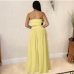 8Holiday Strapless Cropped And Wide Leg Pants Set