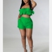 5Night Club Ruched Strapless Two Piece Sets
