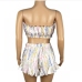 7Stringy Selvedge Printed Strapless 2 Piece Sets