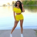 1Summer Casual Solid Matching 2 Piece Short Sets