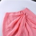 14Summer Halter Cropped Top 2 Piece Skirts Set