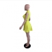 7Summer Sleeveless Crop Top 2pc Skirts Sets