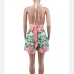 11Vacation Backless Cropped Top And Shorts Set