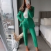 4Two Pieces Blazer And Trouser Suits For Women