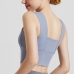 3Pure Color Slim Fitted Backless Yoga Tank Tops