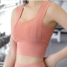 1Pure Color Slim Fitted Backless Yoga Tank Tops