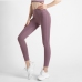 8Solid Color High Rise Stretchable Tight Leggings