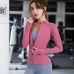 14Sports Stand Collar Zipper Long Sleeve Yoga Top